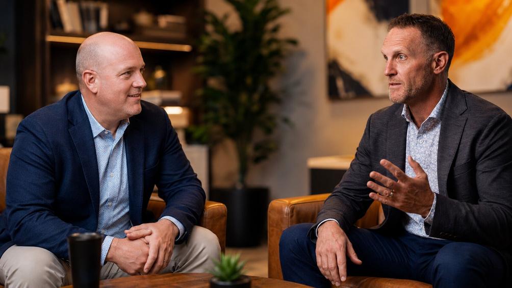 Kevin Yoder and Monte Reyment discuss identity and mindset coaching for real estate agents