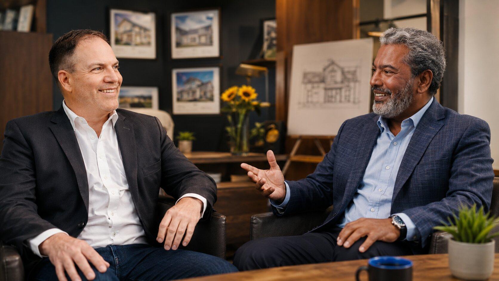 Monte Reyment and Bobby Mathews discussing culture-first real estate brokerage and agent development on the Why Do I Suck as a Real Estate Agent podcast