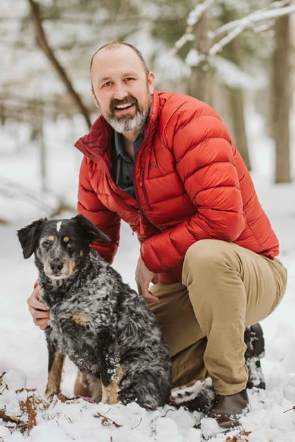 Bill_with_dog