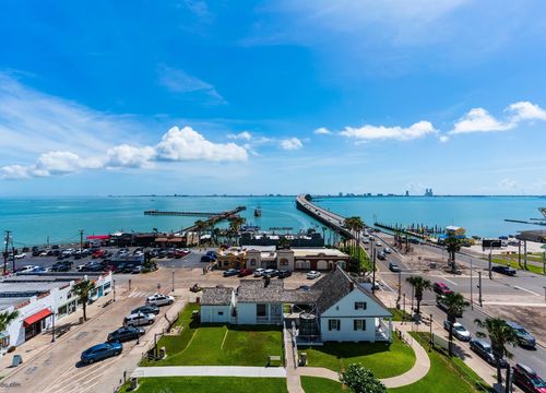 Port Isabel overlooking to South Padre Island