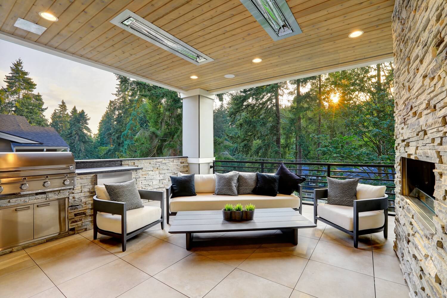 Luxury modern house exterior