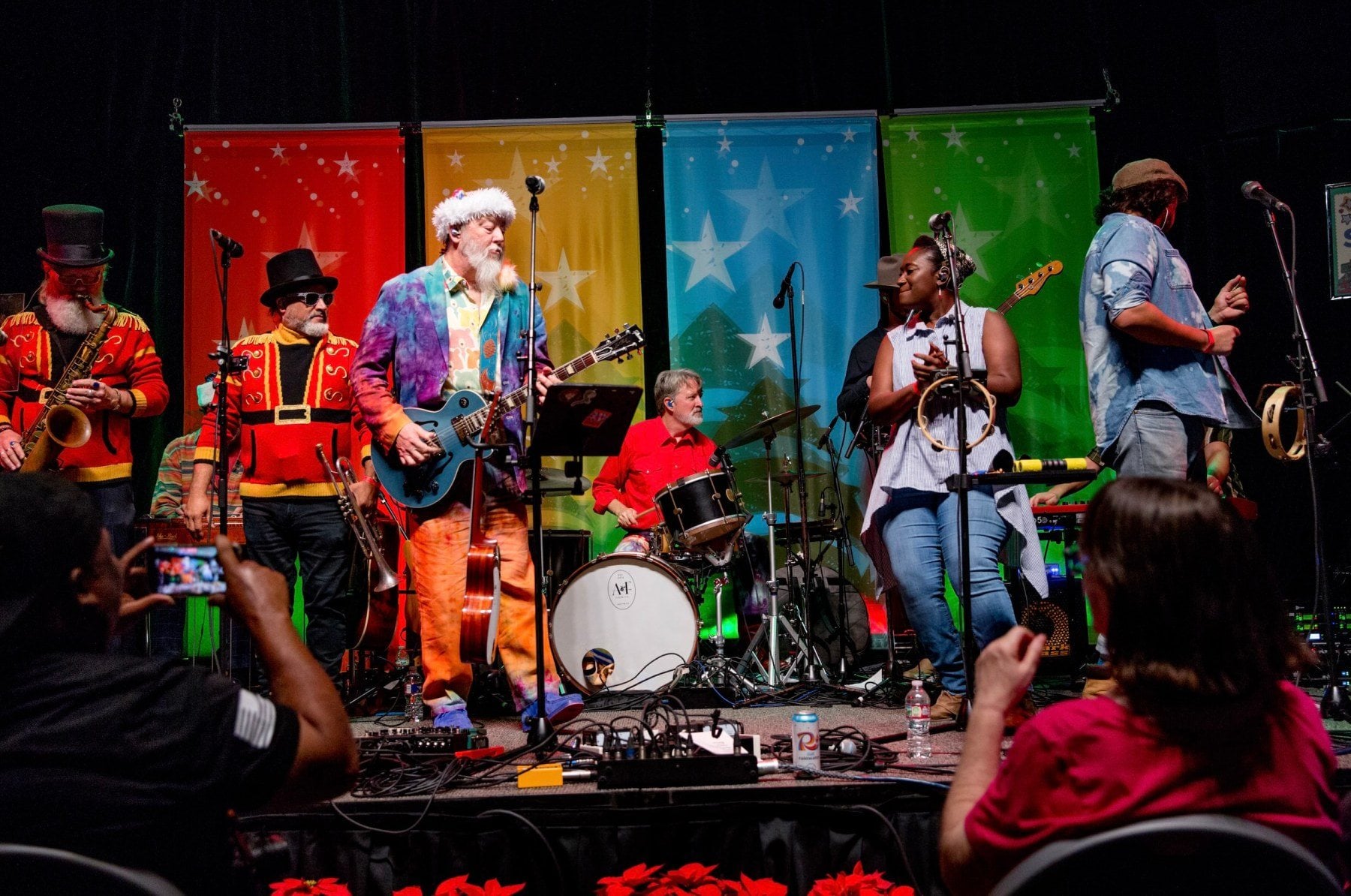 Shiny Ribs performing at the Armadillo Christmas Bazaar at Palmer Events Center in Austin