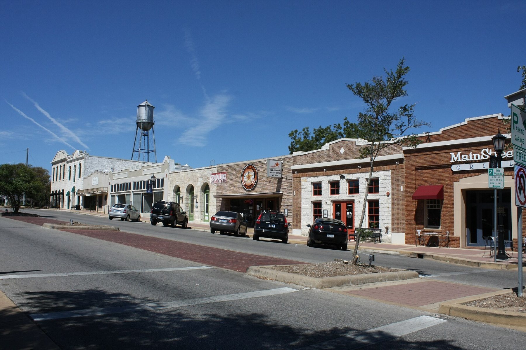 Historic downtown Round Rock, Texas