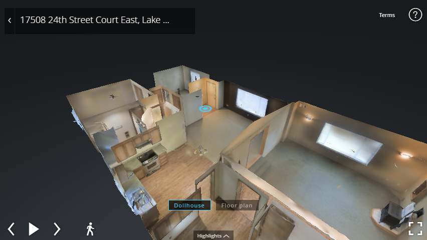 Virtual Reality Model Home 17508 24th Lk Tapps