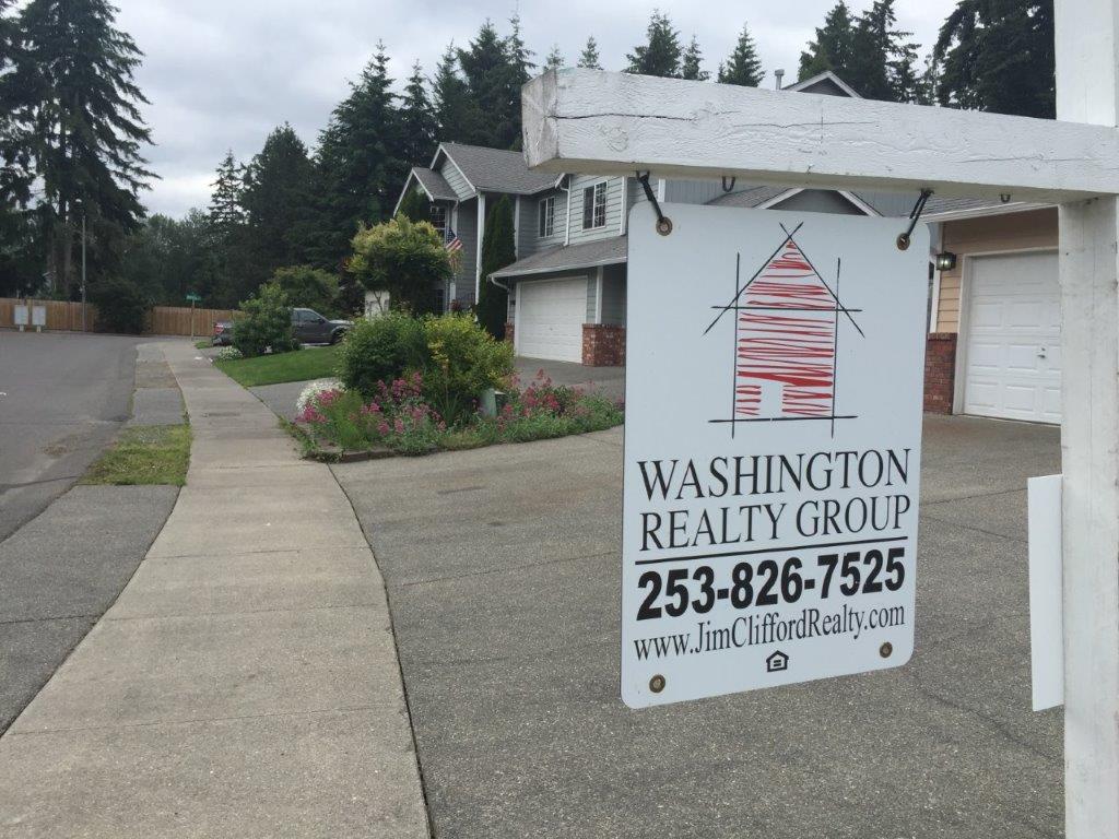 Washington Realty Group Sold Sign
