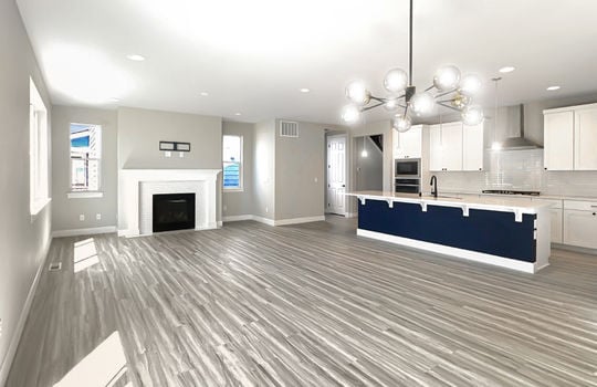 upstairs Living