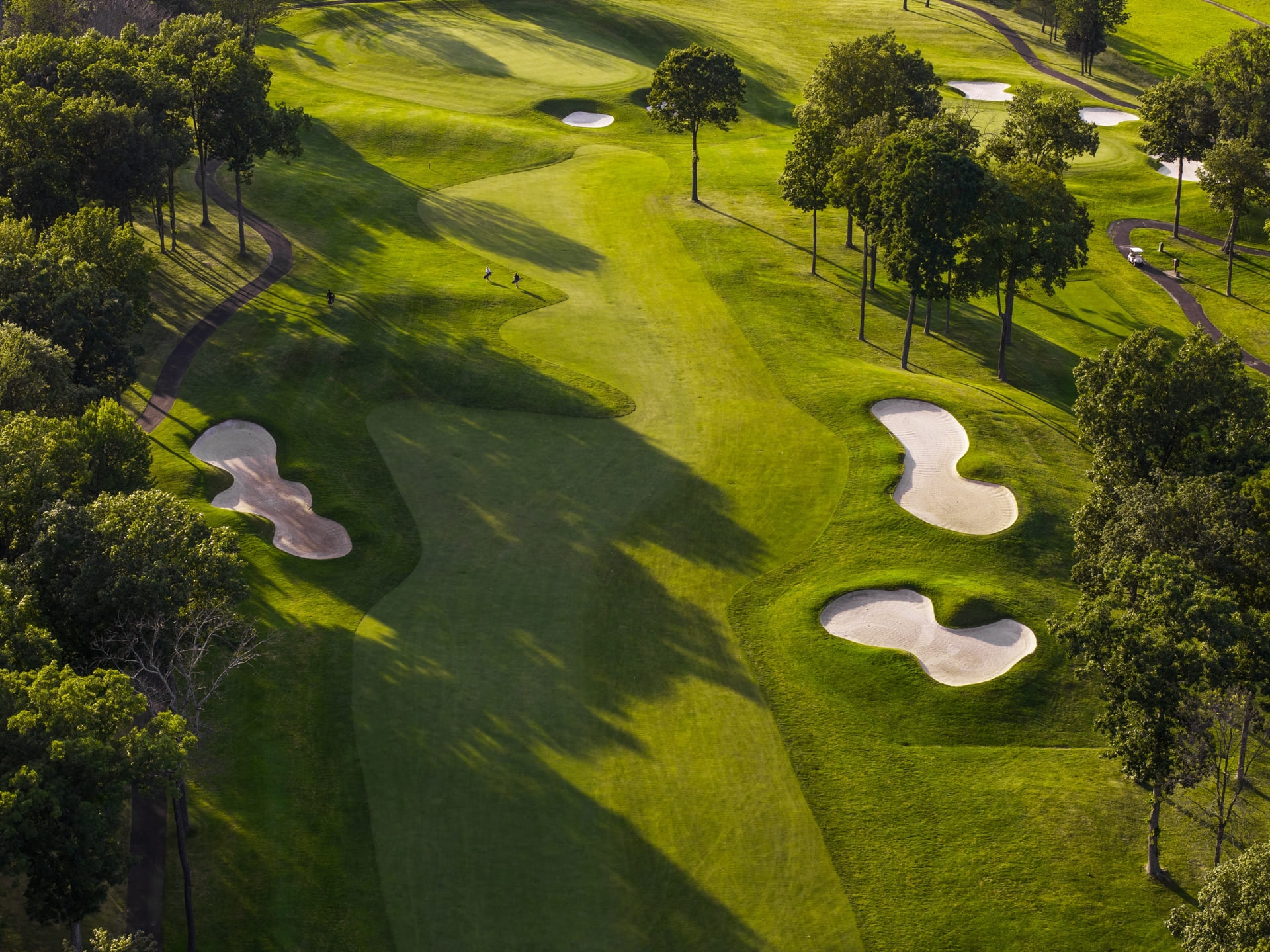 Aerial photo of a Golf Course