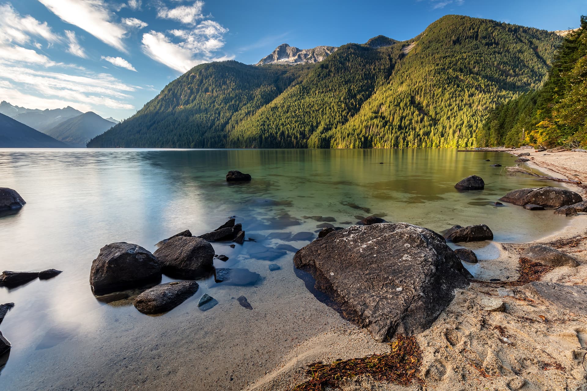 Calm Morning at Chilliwack Lake, BC (1)