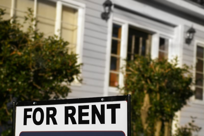 For Rent sign