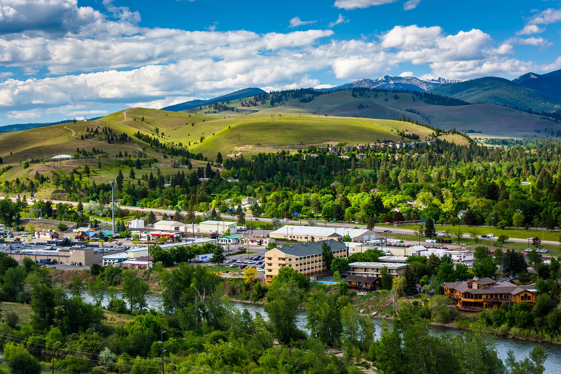 View of Missoula from Mount Sentinel, in Missoula, Montana. (1) (1)
