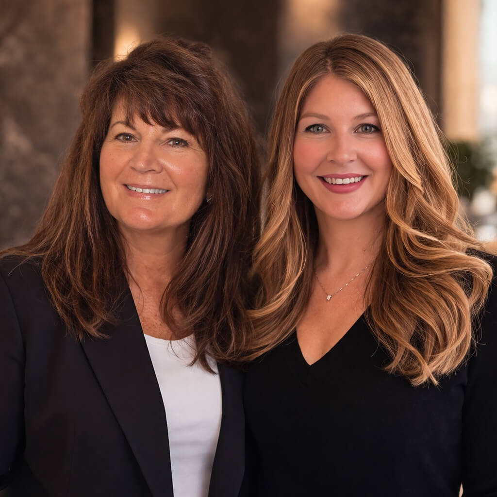 Jackie Wolf and Lindsey Dooling of Wolf & Dooling