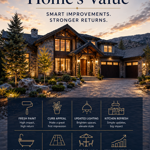 How to Increase Your Home's Value Before Selling: Improvements That Actually Pay Off in Northern Nevada