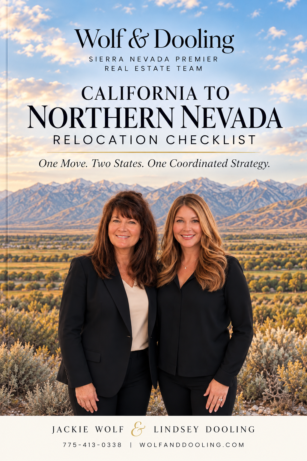 California to Northern Nevada Relocation Checklist by Wolf & Dooling