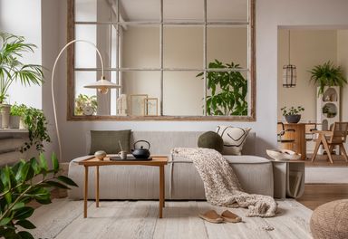 Interior,Design,Of,Open,Space,Interior,With,Modular,Sofa,,Big