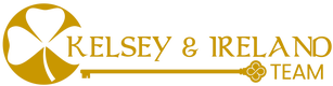 Kelsey and Ireland gold logo - Kelsey and Ireland Team