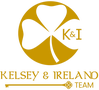 Kelsey and Ireland small logo gold - Kelsey and Ireland Team