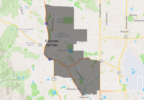 Central Colorado Springs
