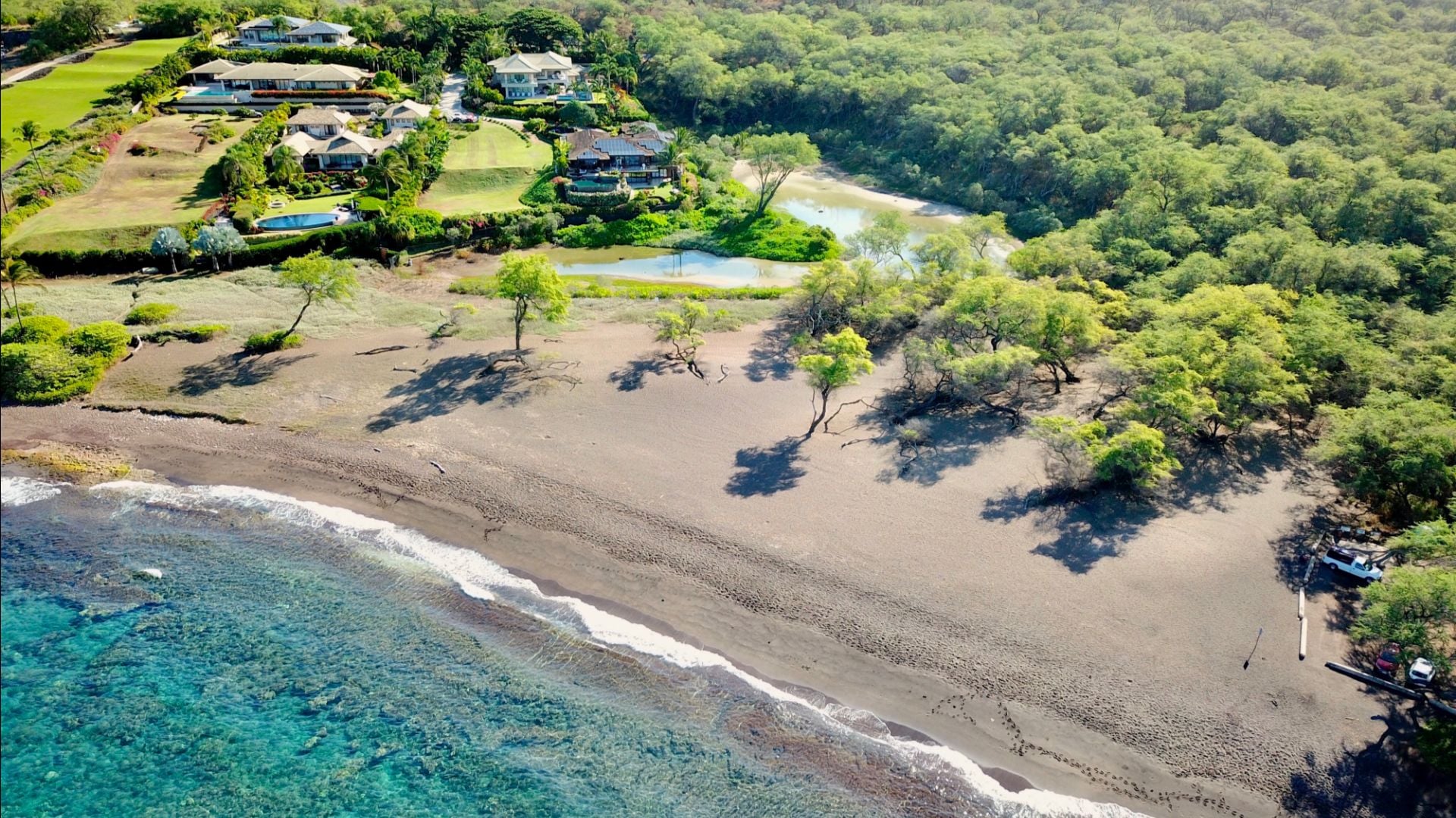 Black Sand Beach East Maui