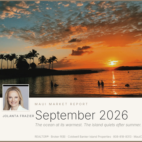 Maui Market Report — September 2026
