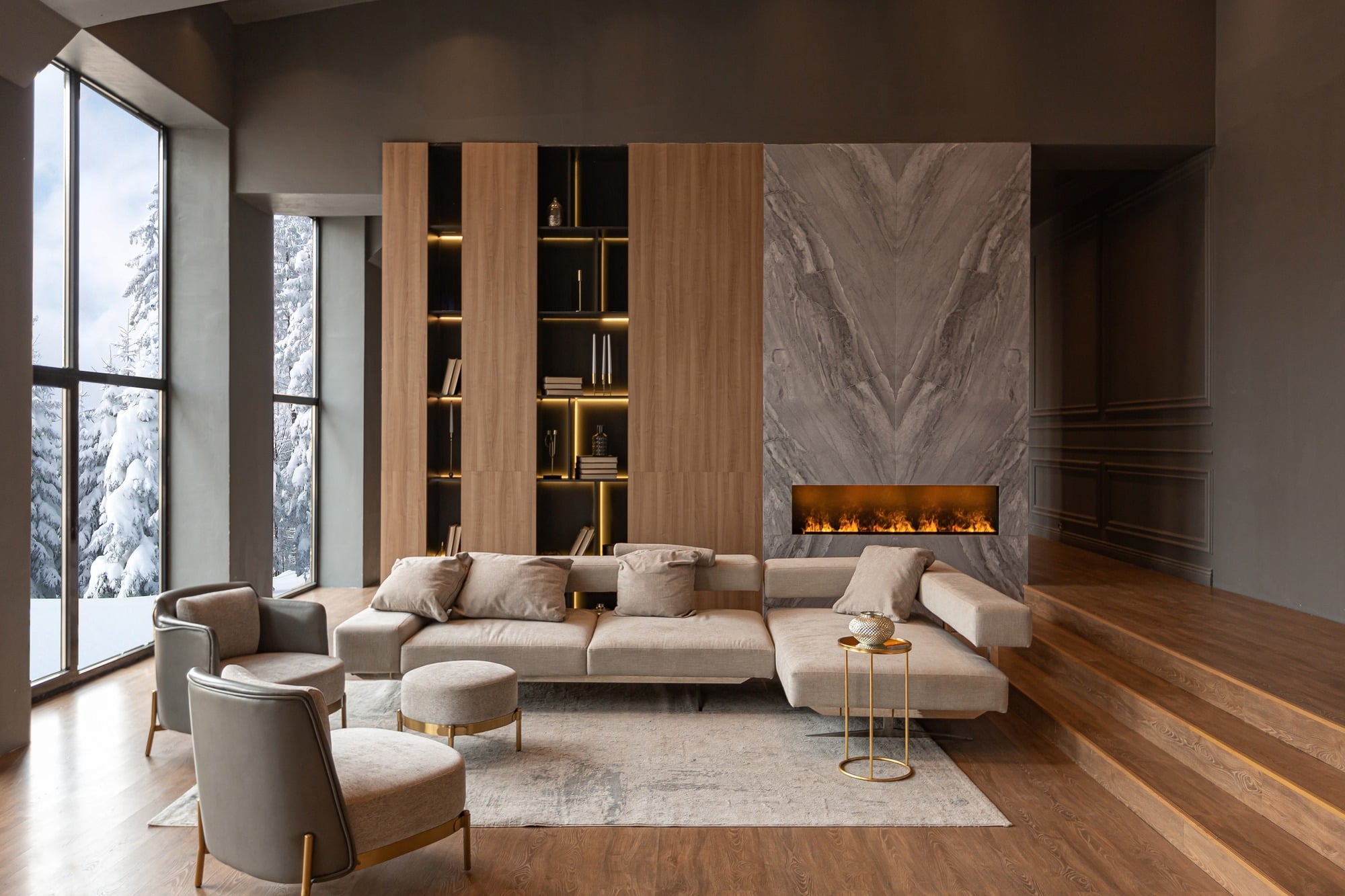 modern cozy living room 3