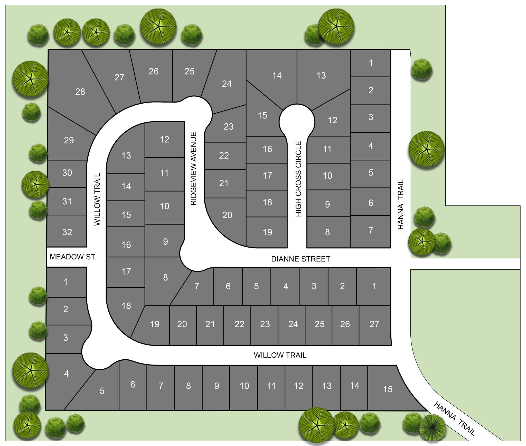 Willow-Creek-Ridge-Site-Map