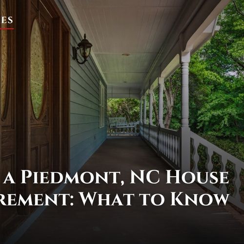 Buying a Piedmont, NC House in Retirement: What to Know