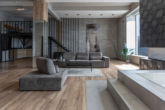 Stylish,Minimalistic,Restrained,Modern,Interior,Of,The,Apartment,,A,Spacious