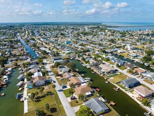 Hudson Beach is a small coastal community located in Pasco County