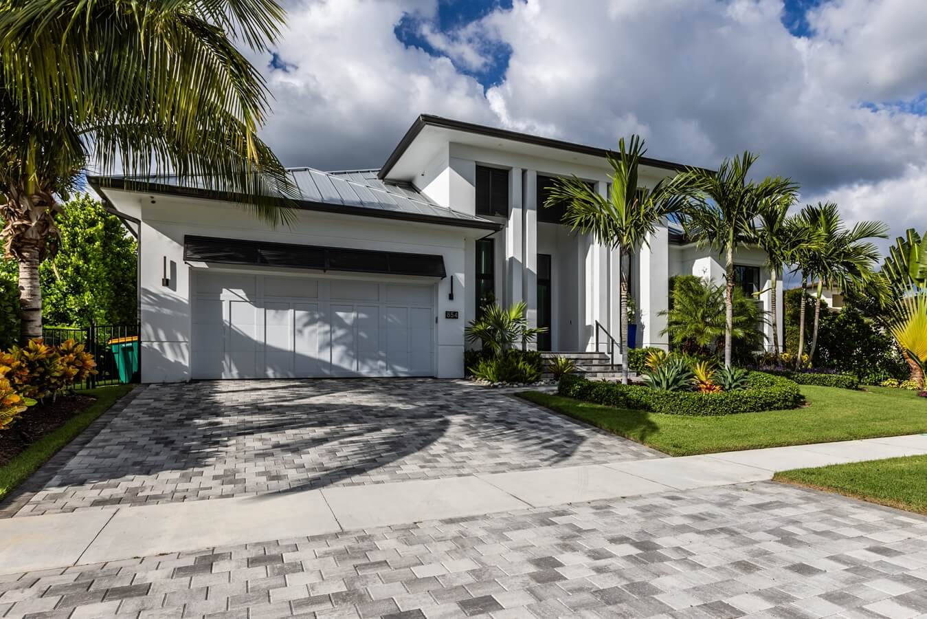 Luxury House Exterior on Marco Island Florida