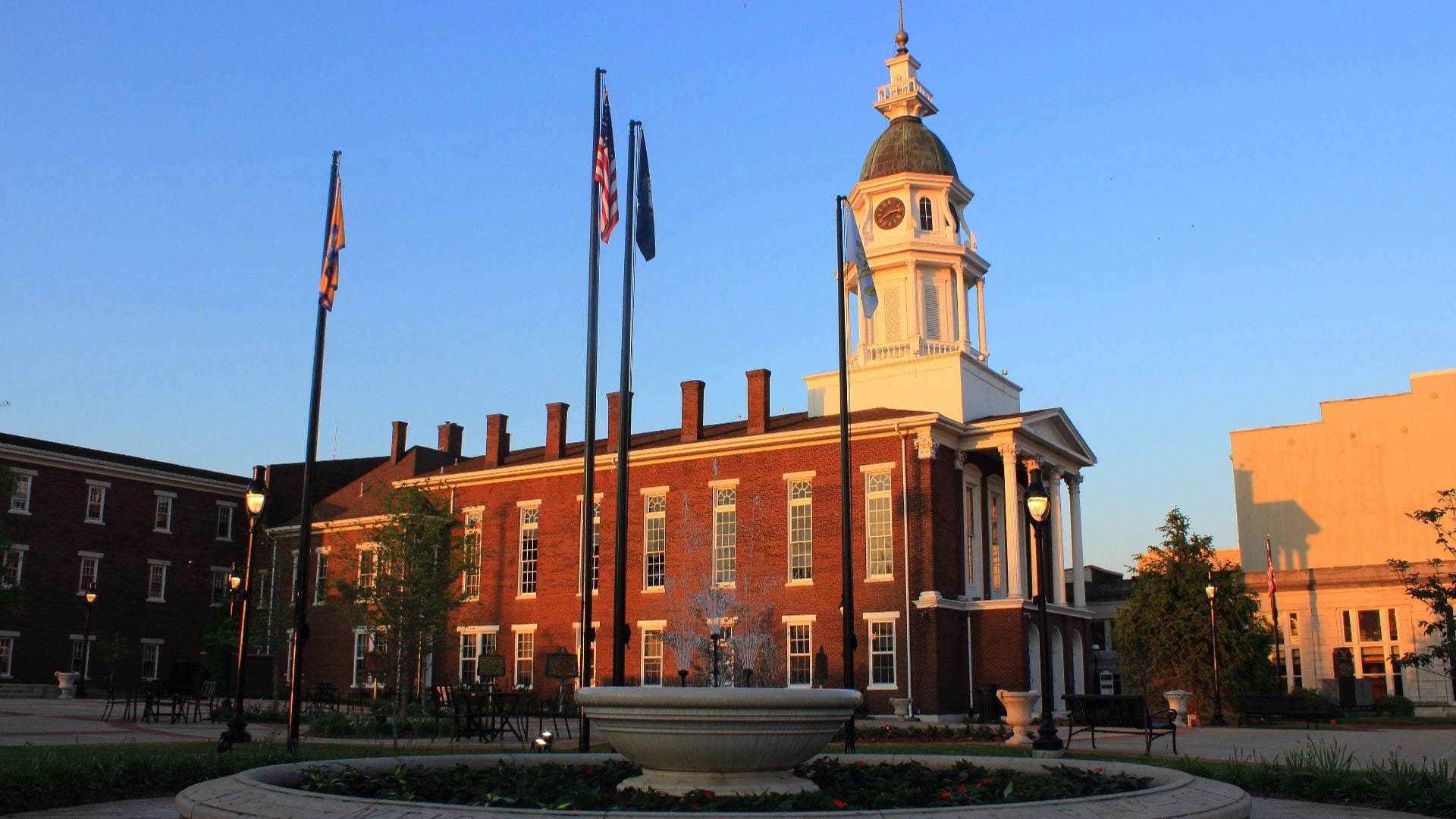 Boyle county court house in Danville, Kentucky