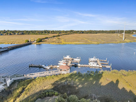 Aerial River and Dock