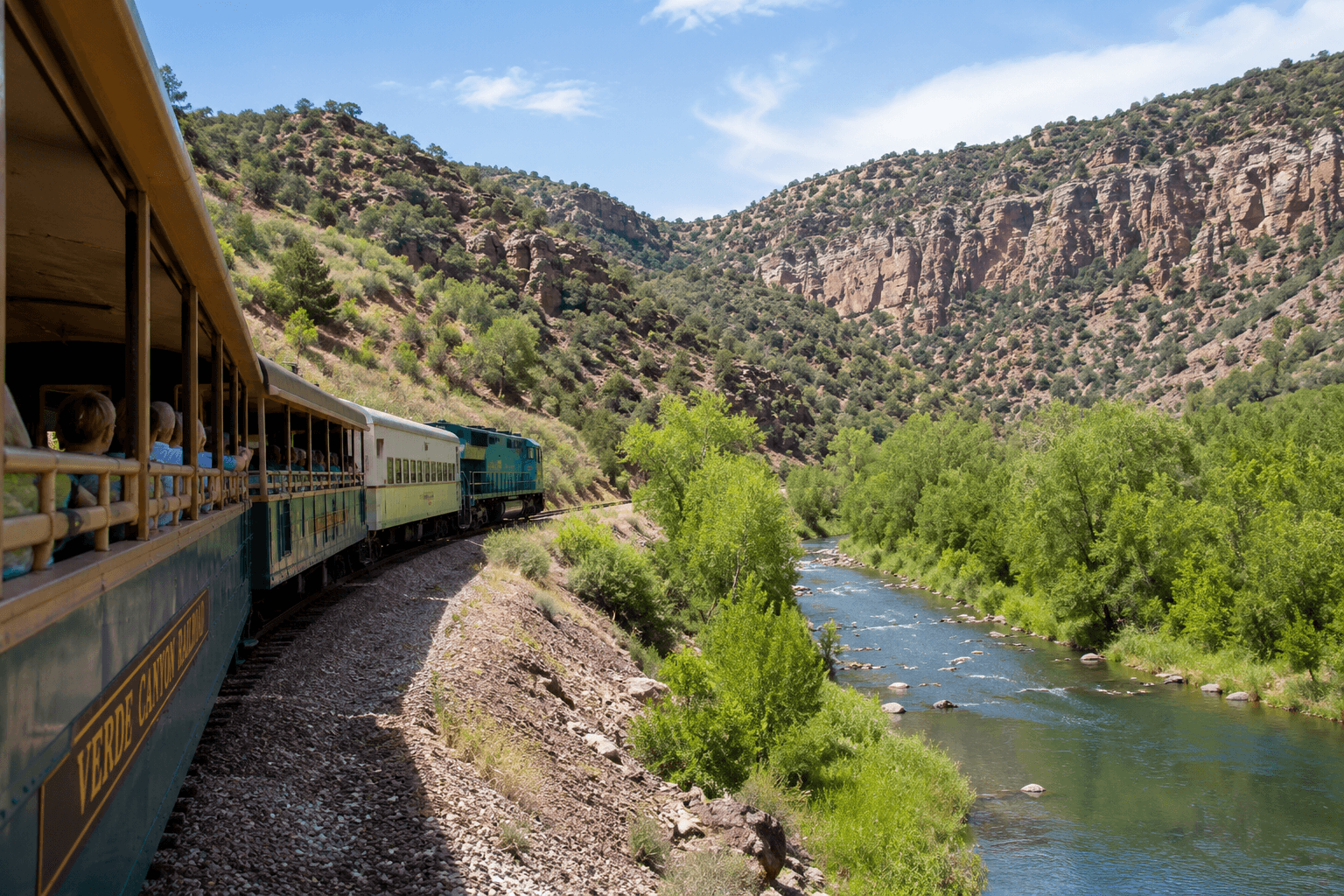 Scenic Verde Canyon rail journey