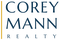 Corey Mann Realty Light Logo