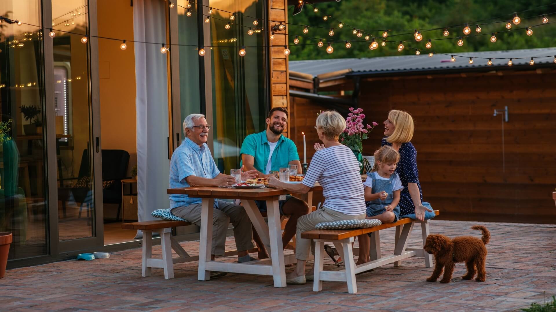 family-patio-dinner-lights