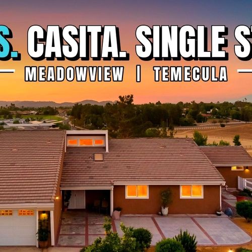 Meadowview Temecula Homes With a Casita and Panoramic Views