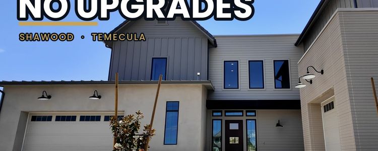 What a Temecula New Construction Base Model Really Includes