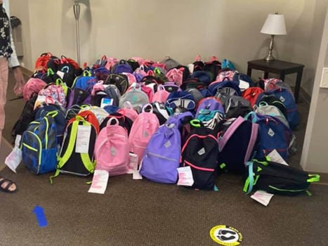 Starck Cares Giving Back TriCity Family Services Backpack Donor Donate Core Value Community Support Local