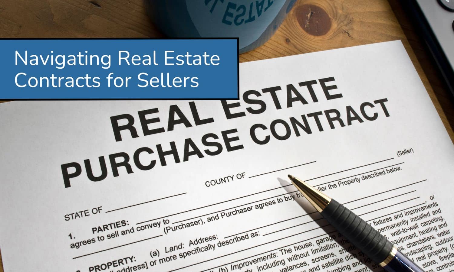 Navigating Real Estate Contracts What Sellers Need to Look For