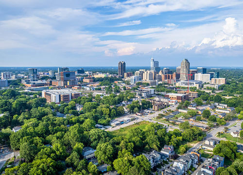 Raleigh Aerial