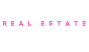 BE Real Estate Logo white
