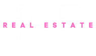 BE Real Estate Logo white