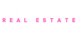 BE Real Estate Logo white
