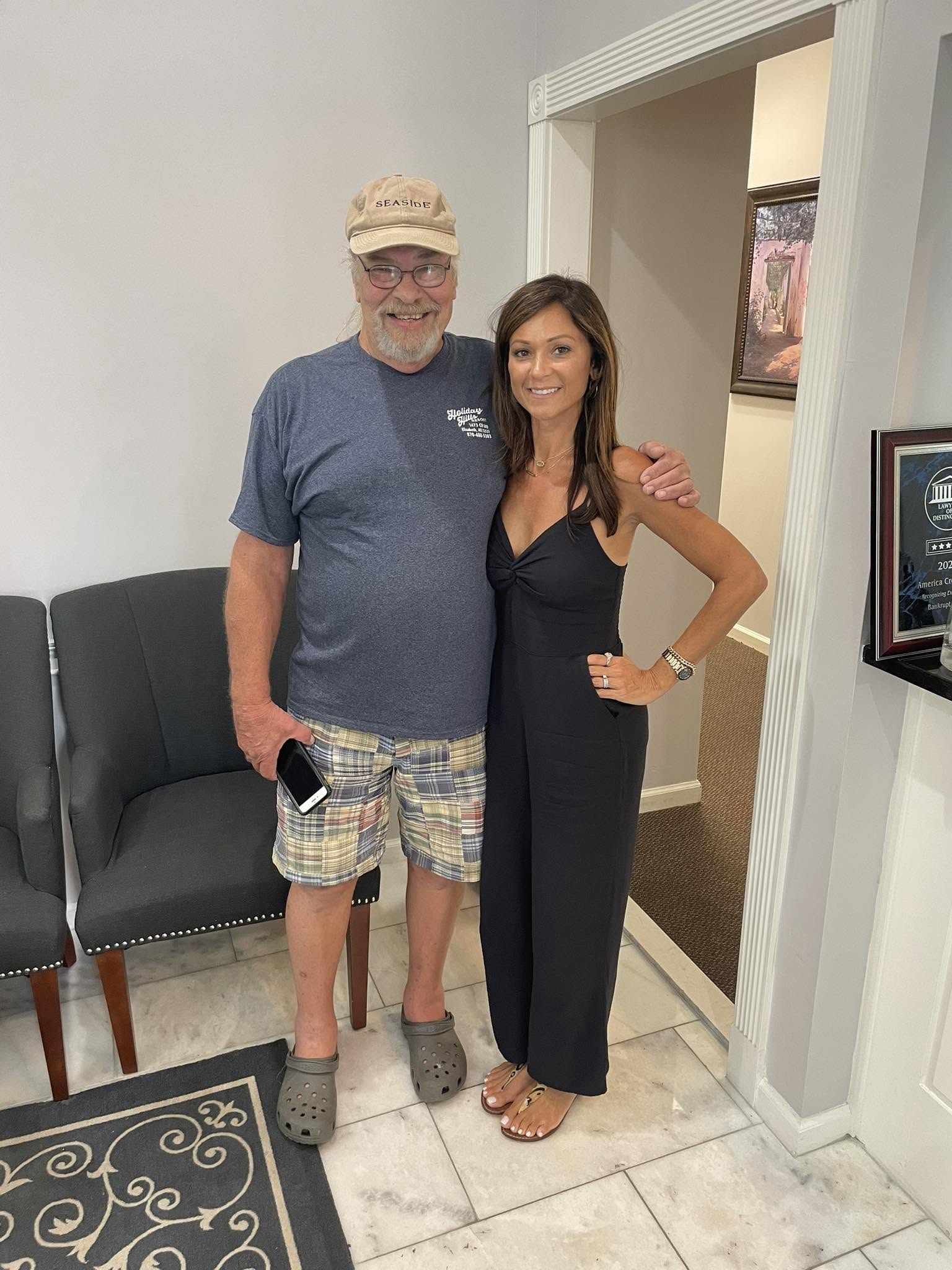 Amanda With A Client