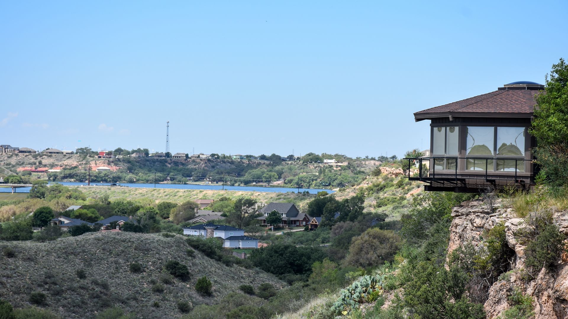 View of Ransom Canyon, Texas.