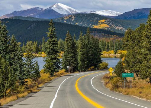 Mt. Blue Sky Scenic Byway - An Autumn day
