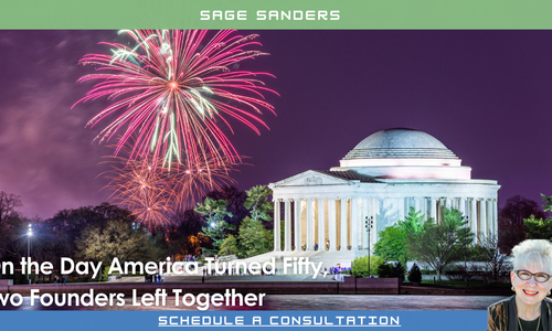 On the Day America Turned Fifty, Two Founders Left Together