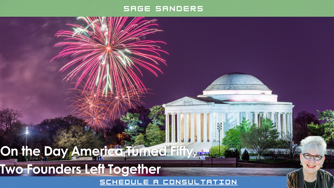 On the Day America Turned Fifty, Two Founders Left Together