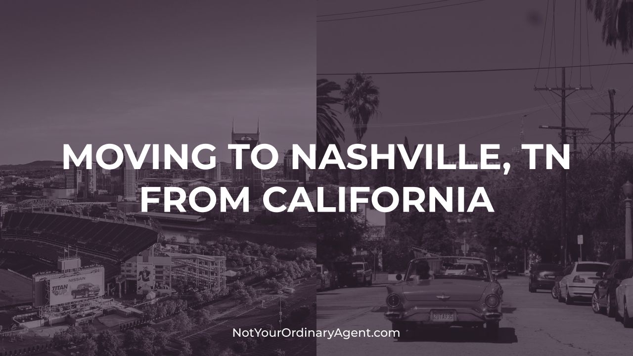Moving to Nashville, Tennessee from California