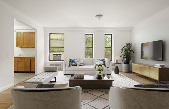 Photo 3 Livingroom 313 West 143rd Street 2A