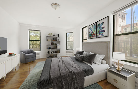 Photo 5 master bedroom 313 West 143rd Street 2A